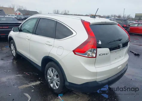 2013 Honda Cr-V Ex-L from USA, damaged, VIN 5J6RM4H75DL012602